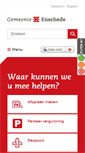 Mobile Screenshot of enschede.nl